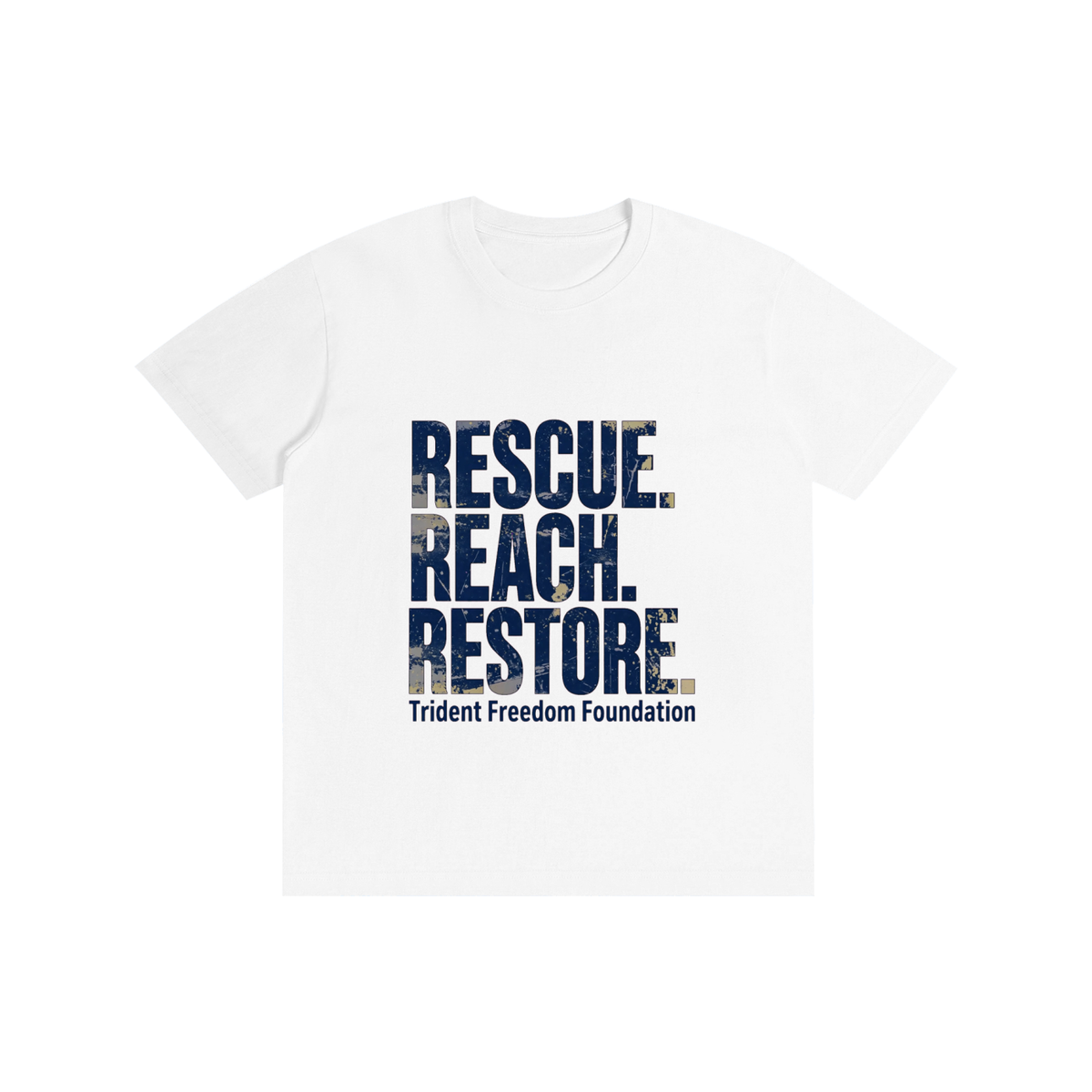 RESCUE.REACH.RESTORE | Pure Cotton Unisex T-Shirt