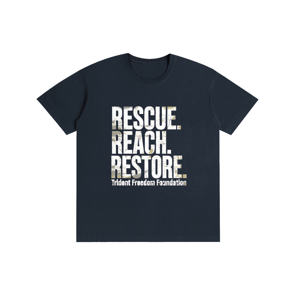 RESCUE.REACH.RESTORE | Pure Cotton Unisex T-Shirt