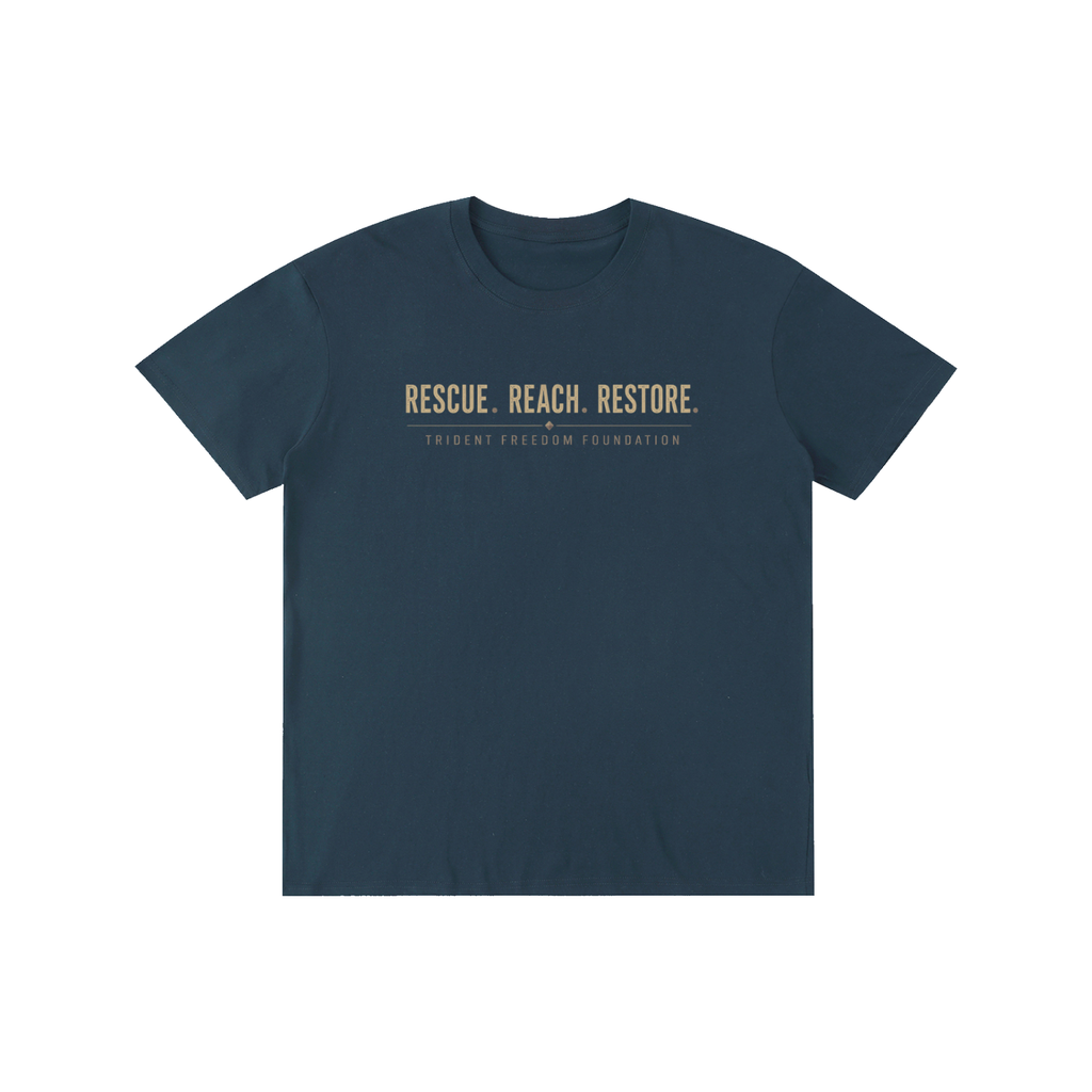 Pure Cotton Unisex T-Shirt | Front Tagline |Back Banner