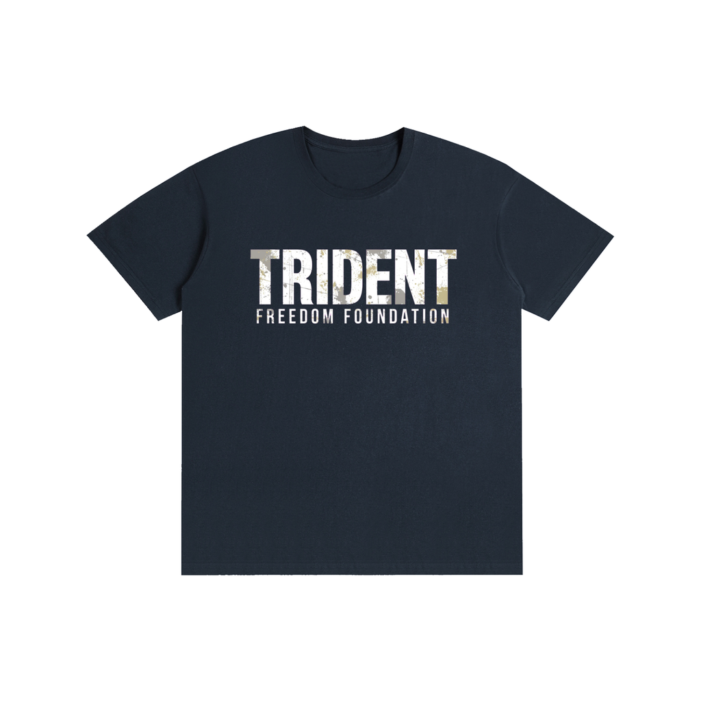 Trident Distressed Tshirt | Pure Cotton Unisex T-Shirt