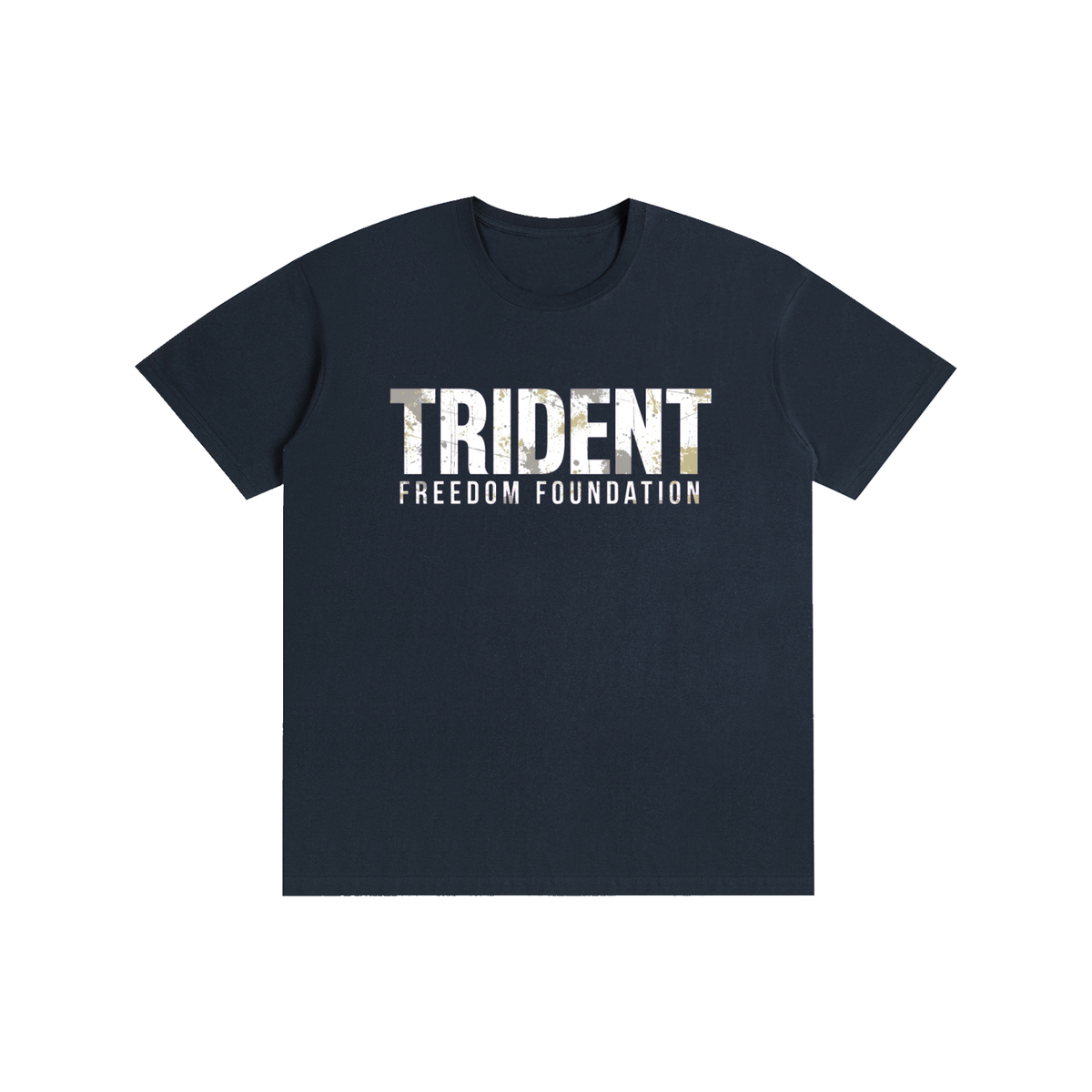 Trident Distressed Tshirt | Pure Cotton Unisex T-Shirt