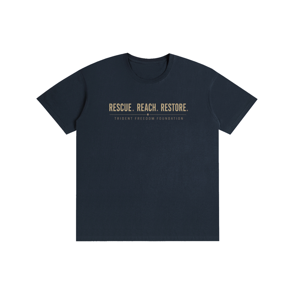 Pure Cotton Unisex T-Shirt | Front Tagline |Back Banner