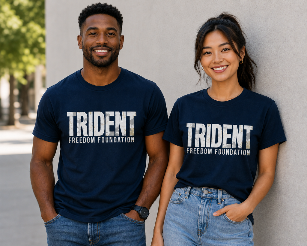 Trident Distressed Tshirt | Pure Cotton Unisex T-Shirt