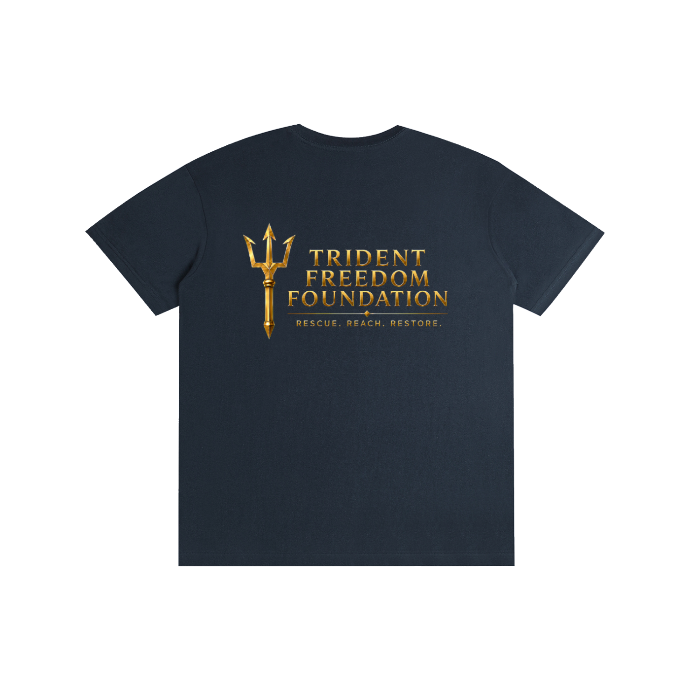 Pure Cotton Unisex T-Shirt | Front Tagline |Back Banner